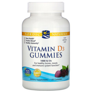 Mua Nordic Naturals Vitamin D3 Gummies Wild Berry 1000 IU 120 Gummies giảm giá rẻ Hà nội TPHCM