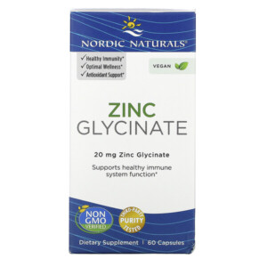 Mua Nordic Naturals Zinc Glycinate 20 mg 60 viên giảm giá rẻ Hà nội TPHCM