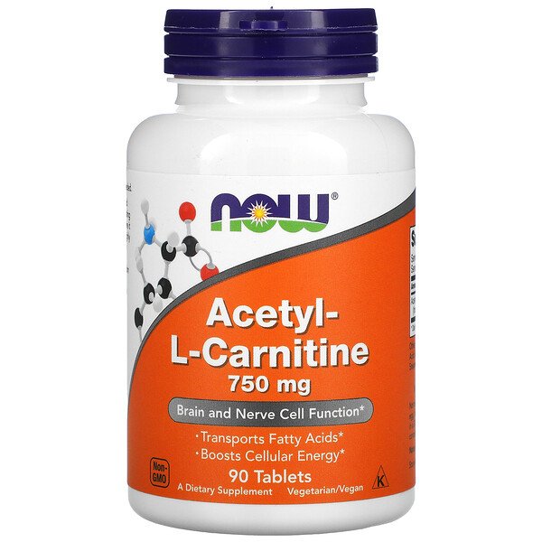Mua Now Foods Acetyl-L Carnitine 750 mg 90 viên giảm giá rẻ Hà nội TPHCM