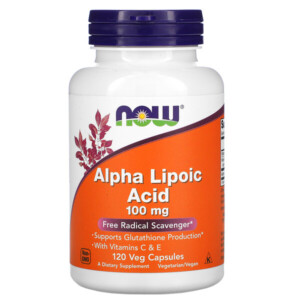 Mua Now Foods Alpha Lipoic Acid 100 mg 120 Veg viên giảm giá rẻ Hà nội TPHCM