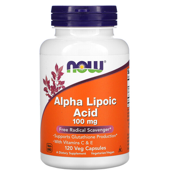Now Foods Alpha Lipoic Acid 100 mg 120 Veg viên 6 now foods alpha lipoic acid 100 mg 120 veg capsules 311