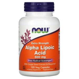 Mua Now Foods Alpha Lipoic Acid Extra Strength 600 mg 120 Veg viên giảm giá rẻ Hà nội TPHCM
