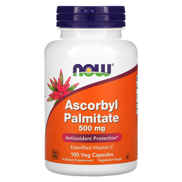 Now Foods Ascorbyl Palmitate 500 mg 100 Veg viên 5 now foods ascorbyl palmitate 500 mg 100 veg capsules 407