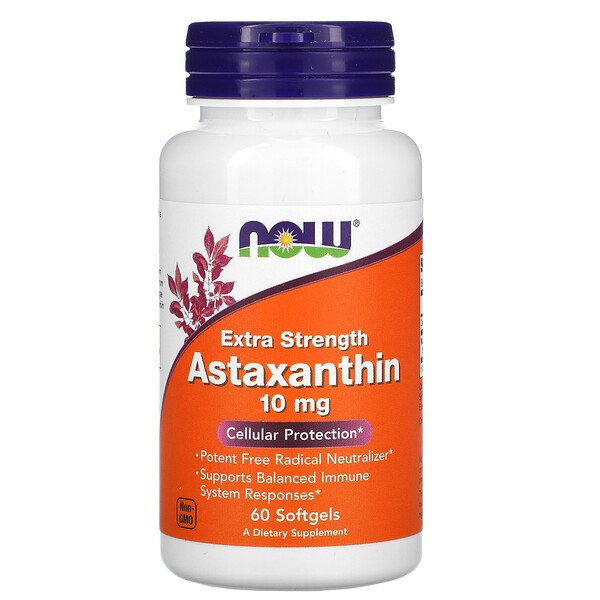 Now Foods Astaxanthin 10 mg 60 Softgels 6 now foods astaxanthin 10 mg 60 softgels 38292