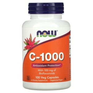 Mua Now Foods C-1000 with Bioflavonoids 100 Veg viên giảm giá rẻ Hà nội TPHCM