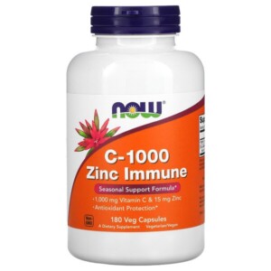 Mua Now Foods C-1000 Zinc Immune 180 Veg viên giảm giá rẻ Hà nội TPHCM