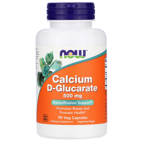 Mua Now Foods Calcium D-Glucarate 500 mg 90 Veg viên giảm giá rẻ Hà nội TPHCM