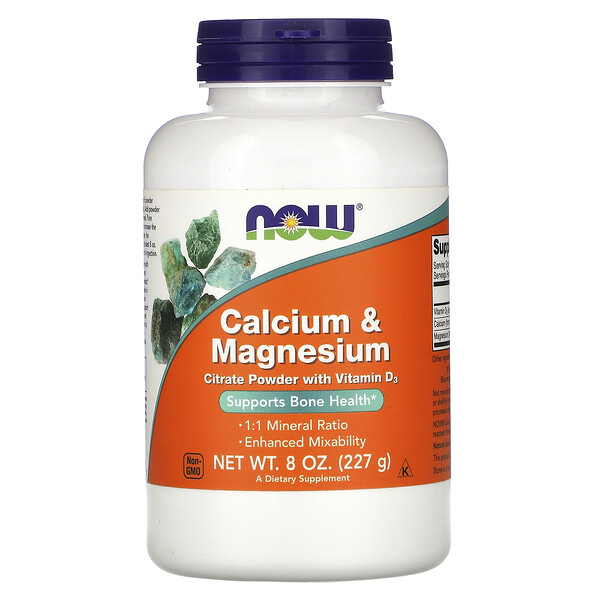 NOW Foods Calcium & Magnesium 8 oz (227 g) 3 Mua Now Foods Calcium & Magnesium 8 oz 227 g giảm giá rẻ Hà nội TPHCM