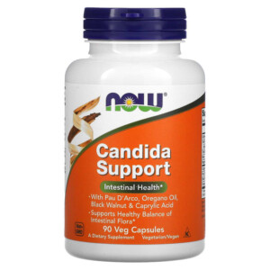 NOW Foods Candida Support 90 Veg Capsules 733739033086