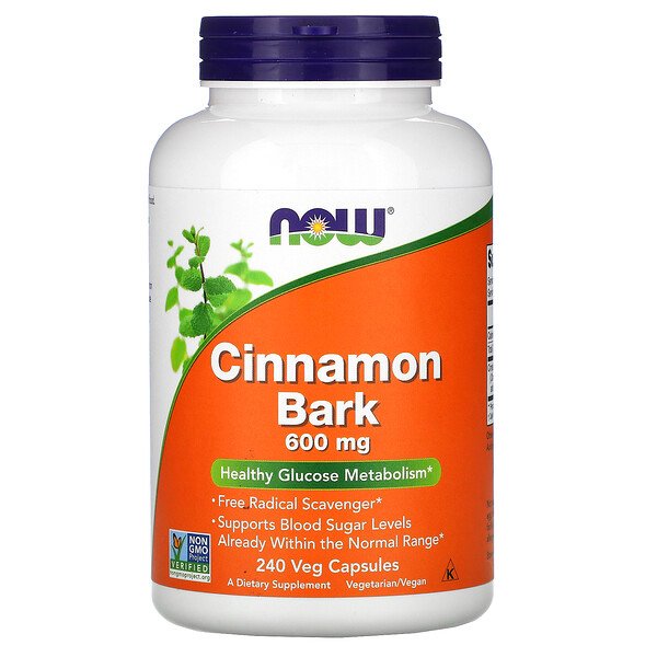 Mua Now Foods Cinnamon Bark 600 mg 240 Veg viên giảm giá rẻ Hà nội TPHCM