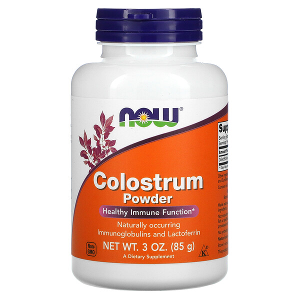 Now Foods Colostrum Powder 3 oz (85 g) 3 now foods colostrum powder 3 oz 85 g 1140