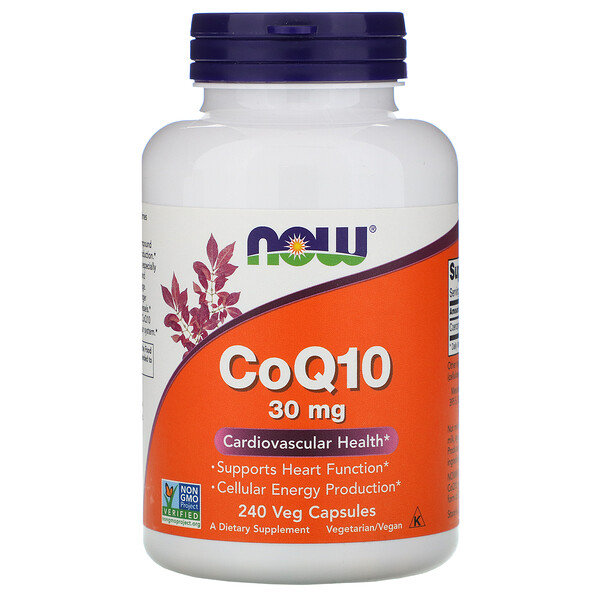 Mua Now Foods CoQ10 30 mg 240 Veg viên giảm giá rẻ Hà nội TPHCM