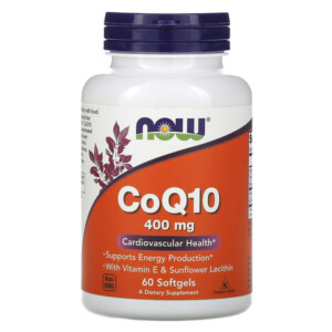 Mua Now Foods CoQ10 400 mg 60 Softgels giảm giá rẻ Hà nội TPHCM
