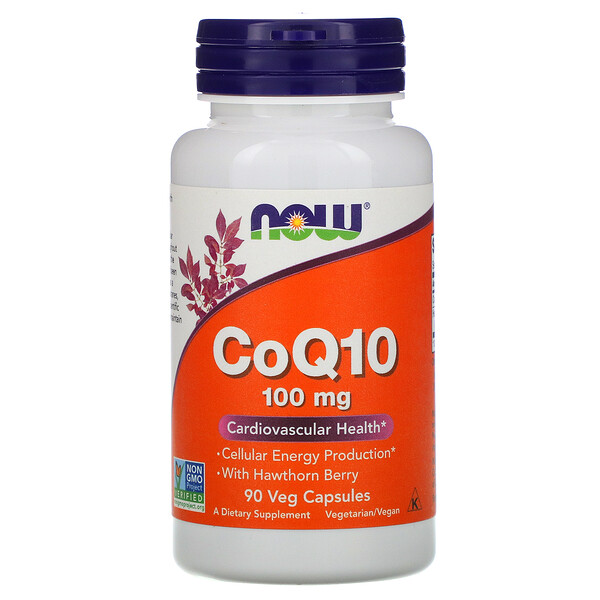 Mua Now Foods CoQ10 with Hawthorn Berry 100 mg 90 Veg viên giảm giá rẻ Hà nội TPHCM