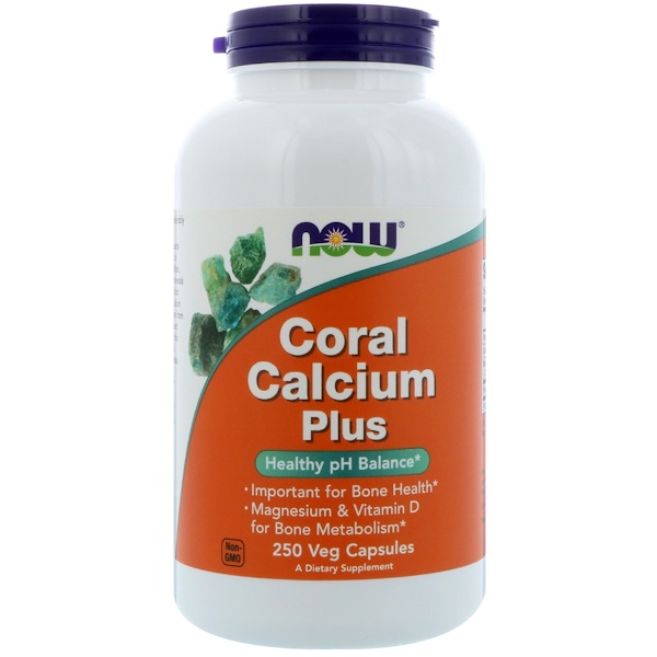 Mua Now Foods Coral Calcium Plus 250 Veg viên giảm giá rẻ Hà nội TPHCM