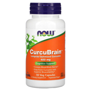 Mua Now Foods CurcuBrain Cognitive Support 400 mg 50 Veg viên giảm giá rẻ Hà nội TPHCM