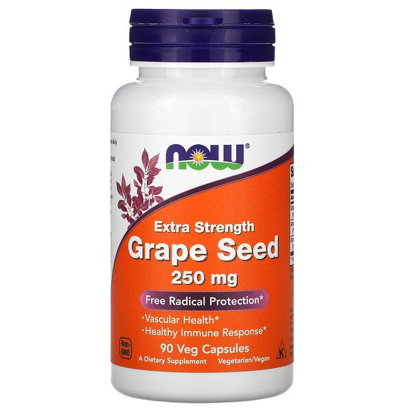 Now Foods Extra Strength Grape Seed 250 mg 90 Veg viên 3 now foods extra strength grape seed 250 mg 90 veg capsules 7240