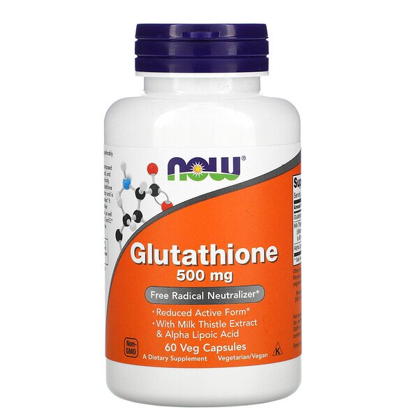 Mua Now Foods Glutathione 500 mg 60 Veg viên giảm giá rẻ Hà nội TPHCM