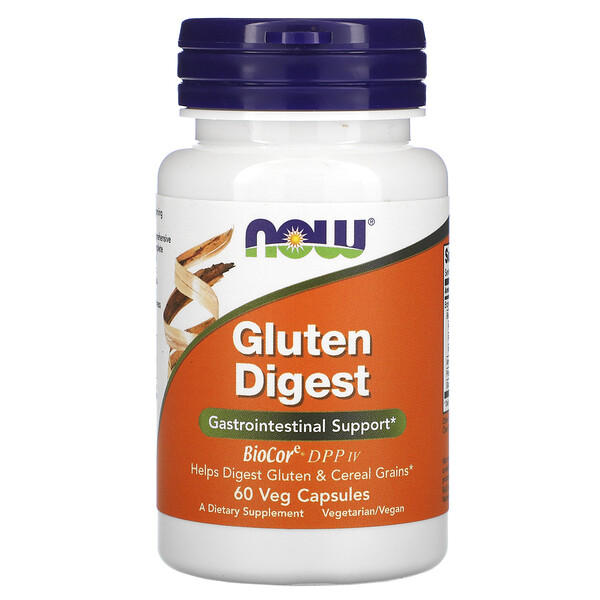 Mua Now Foods Gluten Digest 60 Veg viên giảm giá rẻ Hà nội TPHCM