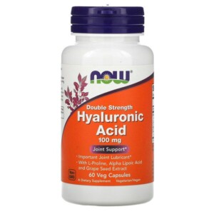 Mua Now Foods Hyaluronic Acid Double Strength 100 mg 60 Veg viên giảm giá rẻ Hà nội TPHCM
