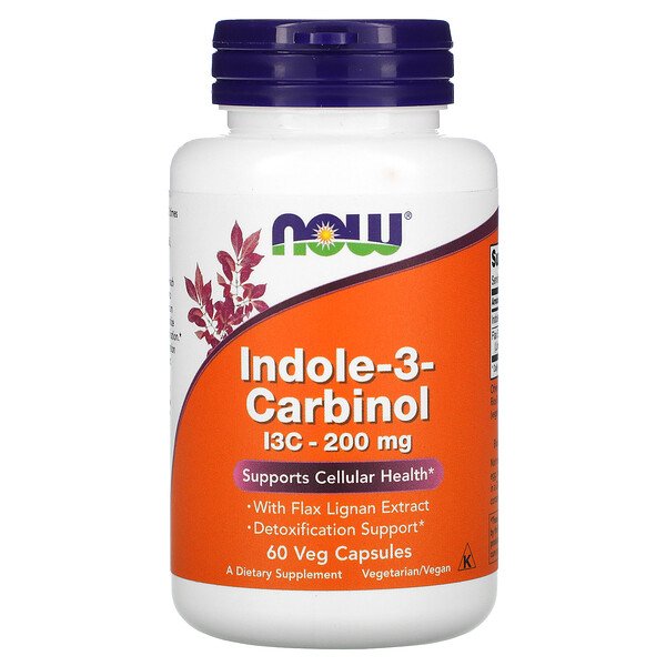 Mua Now Foods Indole-3-Carbinol 200 mg 60 Veg viên giảm giá rẻ Hà nội TPHCM