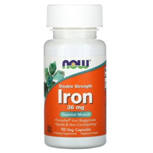 Mua Now Foods Iron Double Strength 36 mg 90 Veg viên giảm giá rẻ Hà nội TPHCM