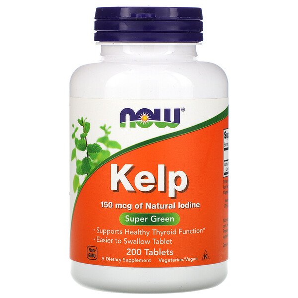 Mua Now Foods Kelp 150 mcg 200 viên giảm giá rẻ Hà nội TPHCM