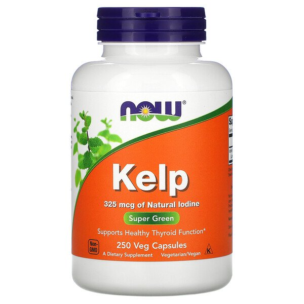 Now Foods Kelp 250 Veg viên 6 now foods kelp 250 veg capsules 15892