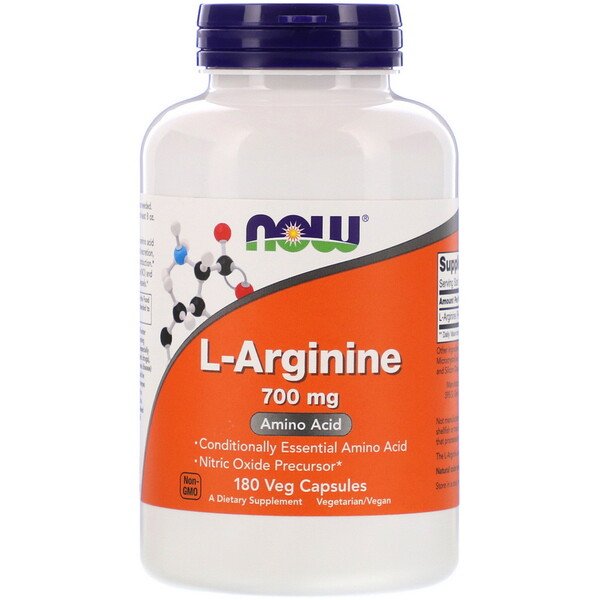 Mua Now Foods L-Arginine 700 mg 180 viên giảm giá rẻ Hà nội TPHCM