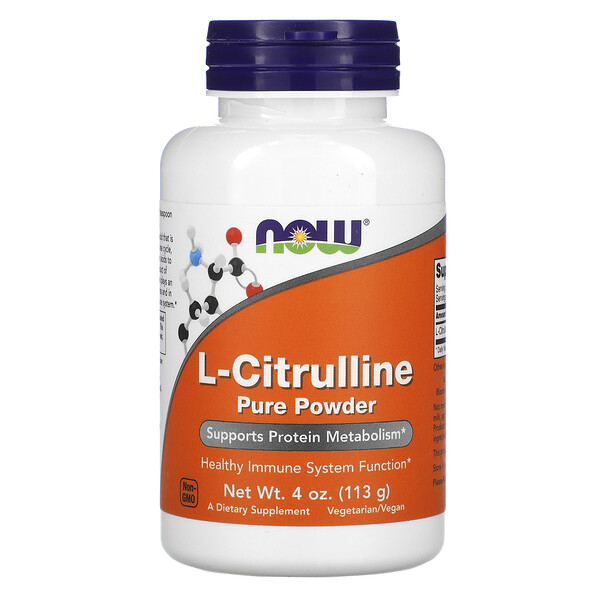 Now Foods L-Citrulline Pure Powder 4 oz (113 g) 3 now foods l citrulline pure powder 4 oz 113 g 15501