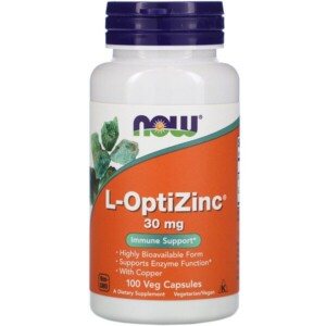 Mua Now Foods L-OptiZinc 30 mg 100 Veg viên giảm giá rẻ Hà nội TPHCM