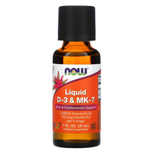 Mua Now Foods Liquid D-3 & MK-7 1 oz 30 ml giảm giá rẻ Hà nội TPHCM