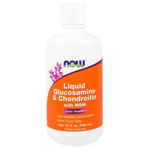 Mua Now Foods Liquid Glucosamine & Chondroitin with MSM Citrus 32 oz 946 ml giảm giá rẻ Hà nội TPHCM