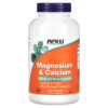 NOW Foods Magnesium & Calcium 250 Tablets 733739012784