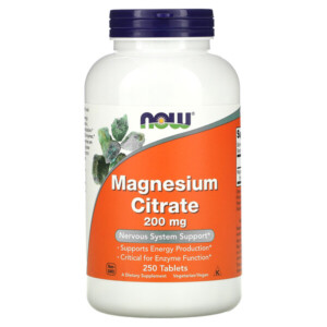 Mua Now Foods Magnesium Citrate 200 mg 250 viên giảm giá rẻ Hà nội TPHCM