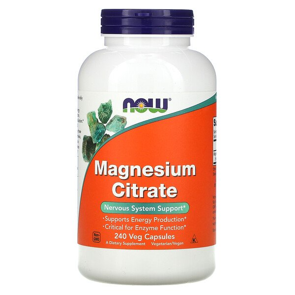 Mua Now Foods Magnesium Citrate 240 Veg viên giảm giá rẻ Hà nội TPHCM
