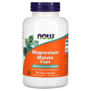 Mua Now Foods Magnesium Malate Caps 180 Veg viên giảm giá rẻ Hà nội TPHCM