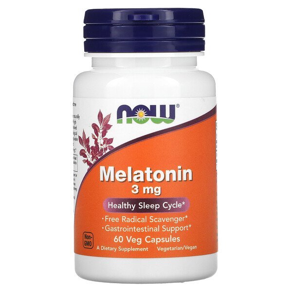 NOW Foods Melatonin 3 mg 60 Veg Capsules 2 Mua Now Foods Melatonin 3 mg 60 Veg viên giảm giá rẻ Hà nội TPHCM