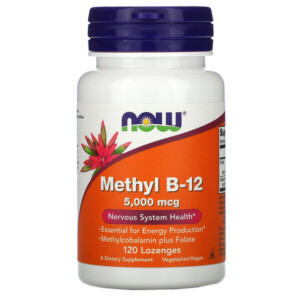 Mua Now Foods Methyl B-12 5000 mcg 120 Lozenges giảm giá rẻ Hà nội TPHCM