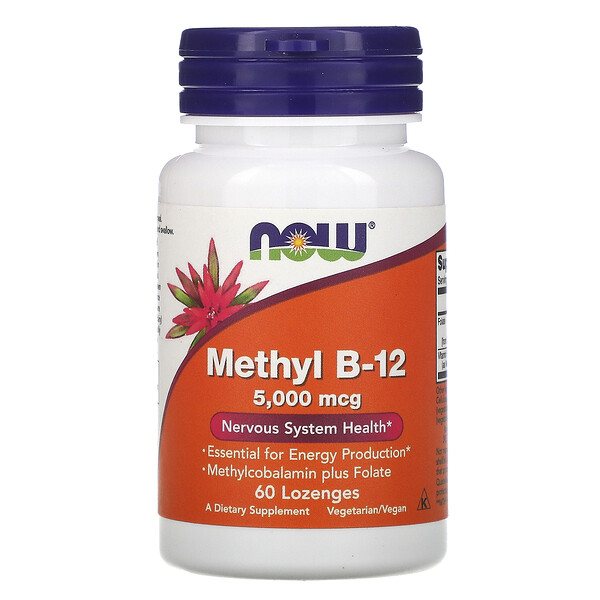 Mua Now Foods Methyl B-12 5000 mcg 60 Lozenges giảm giá rẻ Hà nội TPHCM