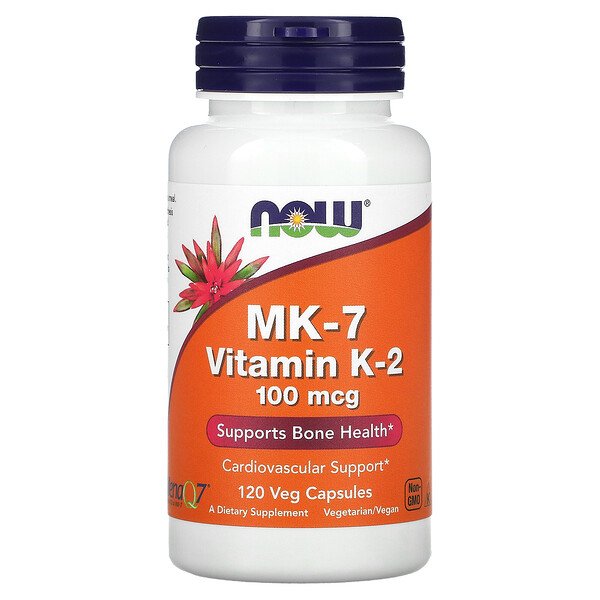 NOW Foods MK-7 Vitamin K-2 100 mcg 120 Veg Capsules 1 Mua Now Foods MK-7 Vitamin K-2 100 mcg 120 Veg viên giảm giá rẻ Hà nội TPHCM