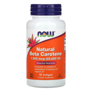 Mua Now Foods Natural Beta Carotene 7