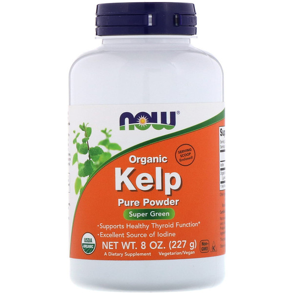 Now Foods Organic Kelp Pure Powder 8 oz (227 g) 6 now foods organic kelp pure powder 8 oz 227 g 16668