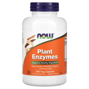 NOW Foods Plant Enzymes 240 Veg Capsules 733739029676
