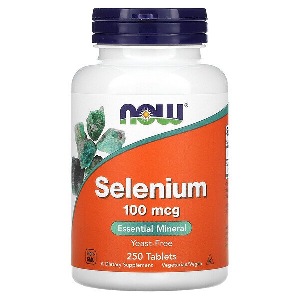 Mua Now Foods Selenium 100 mcg 250 viên giảm giá rẻ Hà nội TPHCM