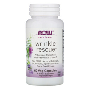 Mua Now Foods Solutions Wrinkle Rescue 60 Veg viên giảm giá rẻ Hà nội TPHCM