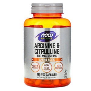 Mua Now Foods Sports Arginine & Citrulline 120 viên giảm giá rẻ Hà nội TPHCM