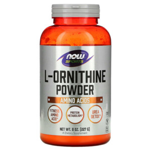 NOW Foods Sports L-Ornithine Powder 8 oz (227 g) 733739002501