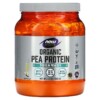 NOW Foods Sports Organic Pea Protein Creamy Vanilla 1.5 lbs (680 g) 733739022219