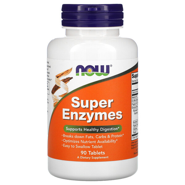 NOW Foods Super Enzymes 90 Tablets 1 Mua Now Foods Super Enzymes 90 viên giảm giá rẻ Hà nội TPHCM
